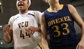 kgyjvuv Courtney Hurt passed Kelly Hoover on VCU's all-time scoring list Thursday night.